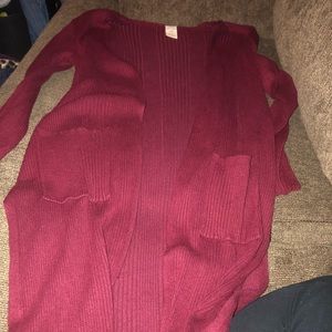 Cardigan burgundy